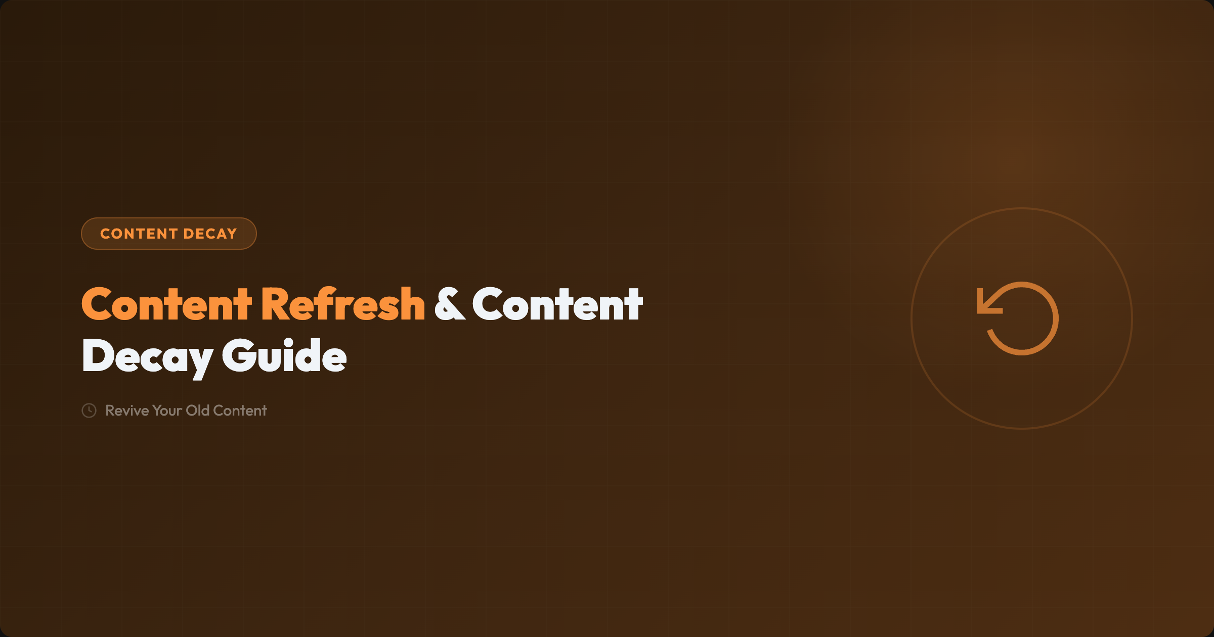 How to Bring Old Blog Posts Back to Page One?