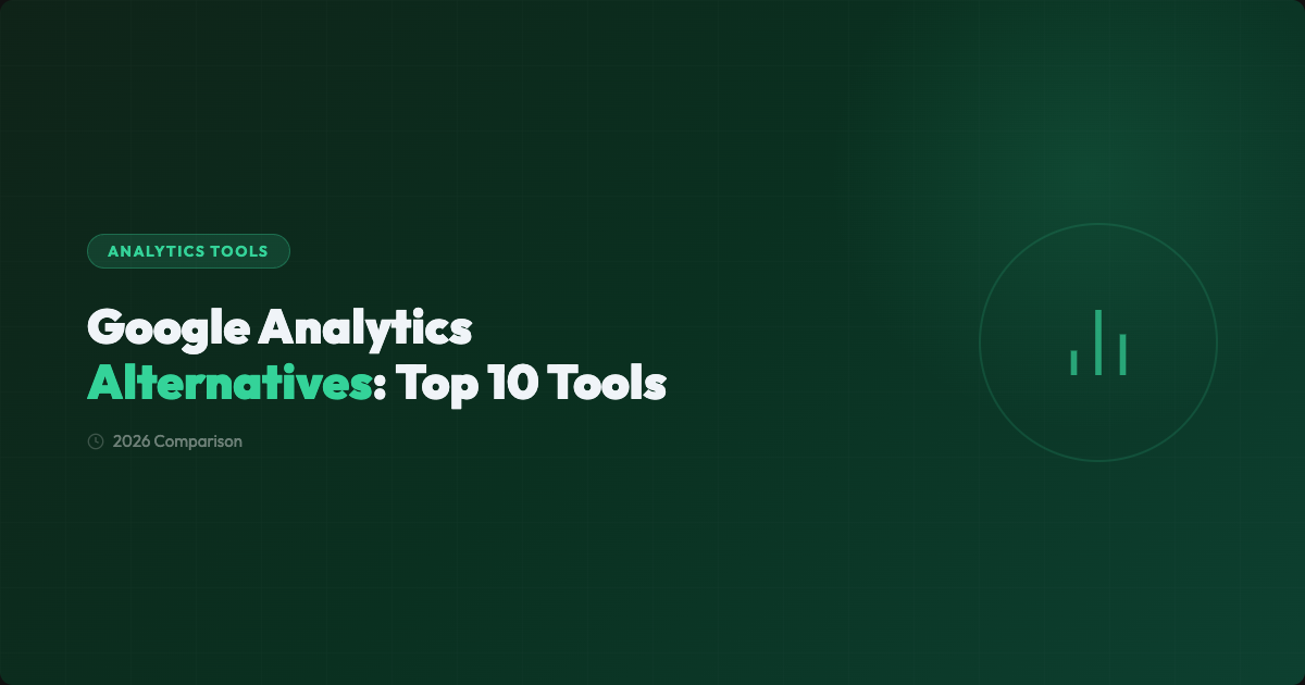 Google Analytics Alternatives: The Best 10 Analytics Tools