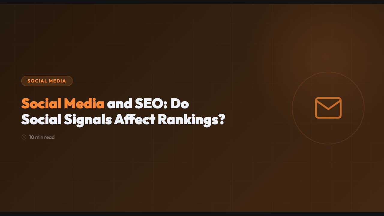 Social Media und SEO: Beeinflussen Social Signals wirklich Rankings?